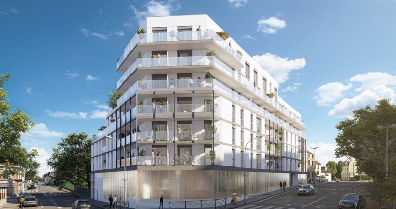 Achat / Vente appartement neuf Noisy-le-Sec à 15 min à pied du RER E et du tram T1 (93130) - Réf. 13313
