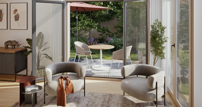 Achat / Vente appartement neuf Orly écoquartier Chemin des Carrières à 5 min à pied du RER C (94310) - Réf. 12999
