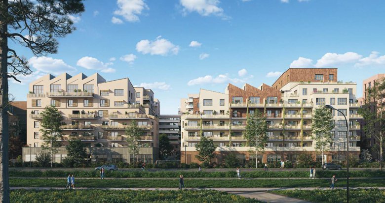 Achat / Vente appartement neuf Orly quartier Parc en Scène proche métro 14 et RER C (94310) - Réf. 13240