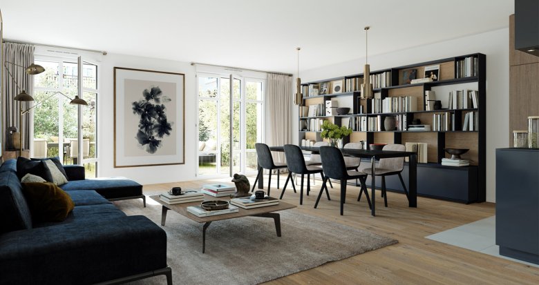 Achat / Vente appartement neuf Ormoy calme à 5 min en voiture de la gare Mennecy RER D (91540) - Réf. 13362