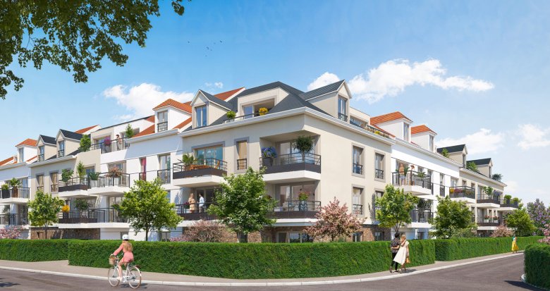Achat / Vente appartement neuf Ormoy calme à 5 min en voiture de la gare Mennecy RER D (91540) - Réf. 13362