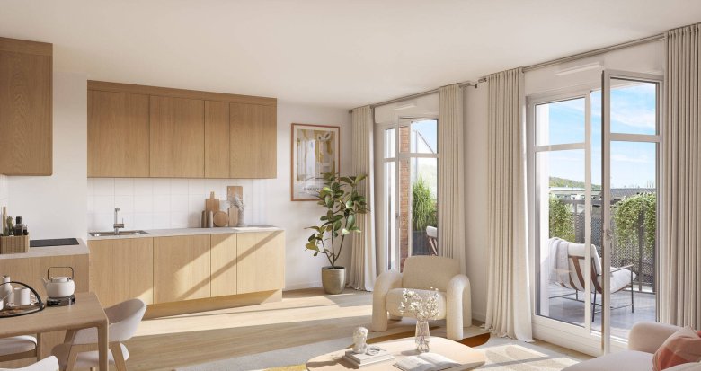 Achat / Vente appartement neuf Orsay à 280 mètres du RER B reliant à Paris (91400) - Réf. 12607
