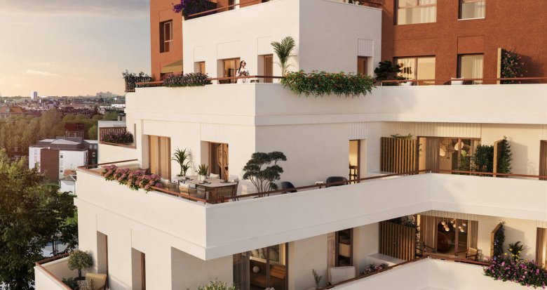Achat / Vente appartement neuf Pierrefitte-sur-Seine à 10 min en bus du RER D (93380) - Réf. 11190