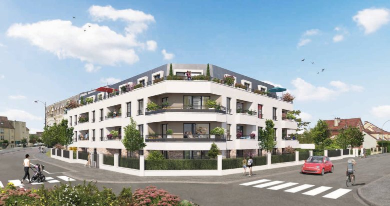 Achat / Vente appartement neuf Pontault-Combault proche commerces (77340) - Réf. 7748