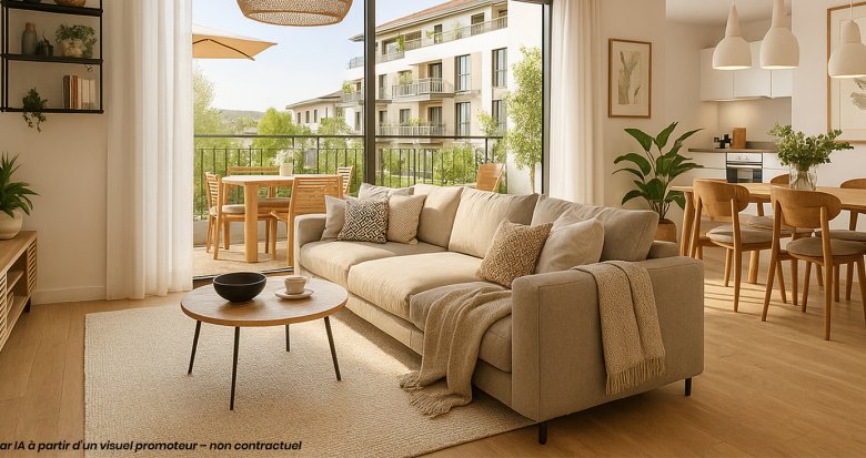 Achat / Vente appartement neuf Pontoise à proximité du Transilien H et J et du RER C (95000) - Réf. 13604