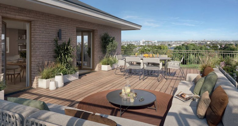 Achat / Vente appartement neuf Pontoise quartier Bossut proche des lignes de bus (95000) - Réf. 12183