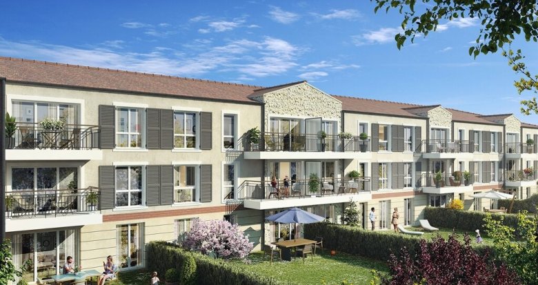 Achat / Vente appartement neuf Provins à 10 min à pied du coeur de bourg (77160) - Réf. 7735