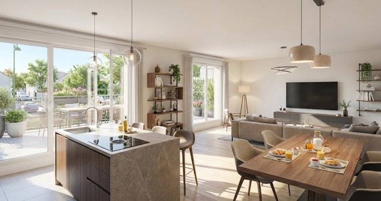 Achat / Vente appartement neuf Provins à 10 min à pied du coeur de bourg (77160) - Réf. 13687