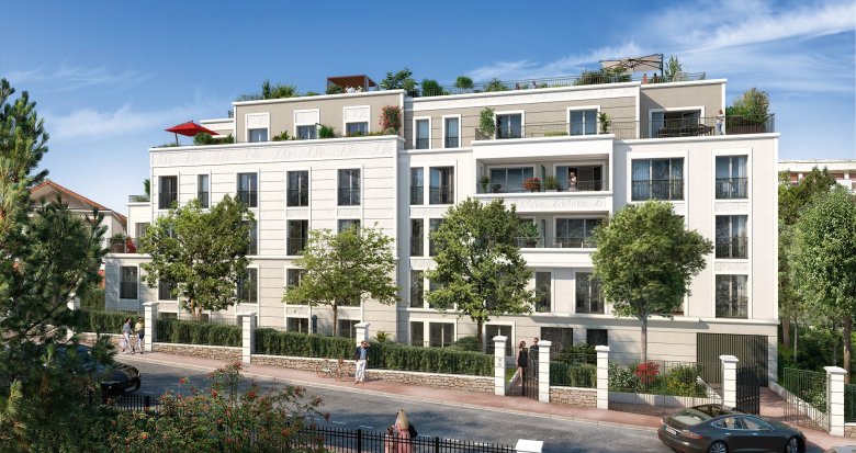 Achat / Vente appartement neuf Saint-Cloud quartier Montretout à 10 min de la ligne L (92210) - Réf. 8299