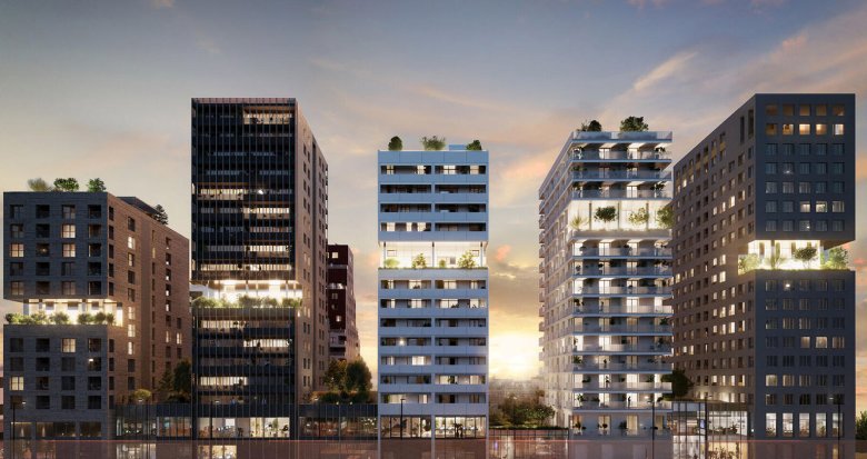 Achat / Vente appartement neuf Saint-Denis à 300 mètres de la gare (93200) - Réf. 13368