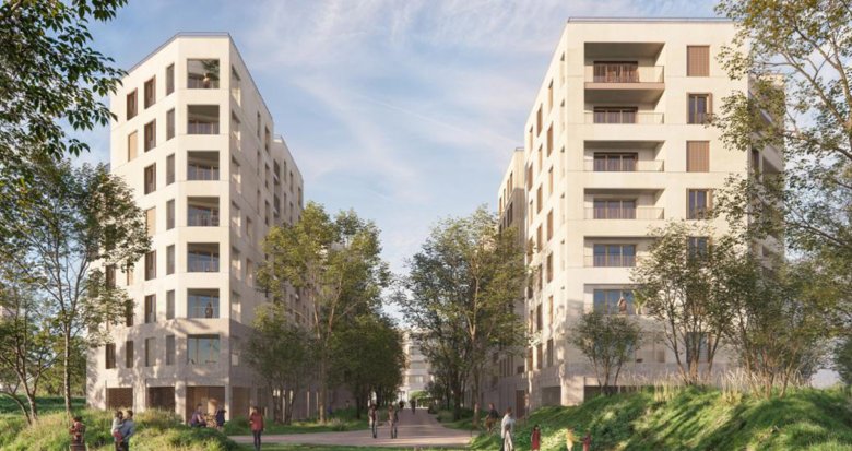 Achat / Vente appartement neuf Saint-Denis à moins de 10 min à pied du RER D (93200) - Réf. 13106