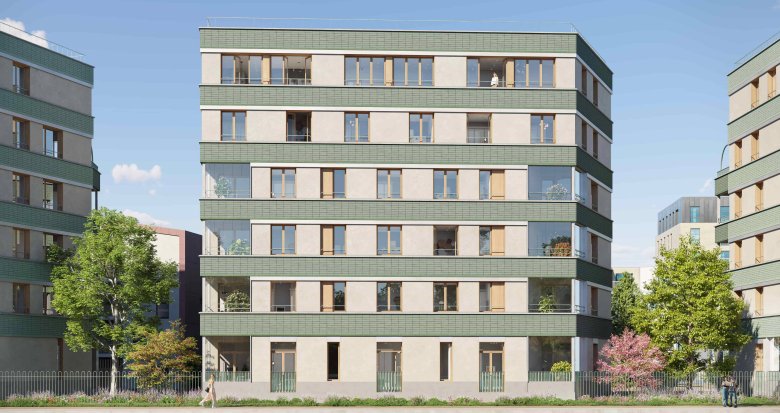 Achat / Vente appartement neuf Saint-Denis bord du Canal à 3min à pied du métro 13 (93200) - Réf. 12498