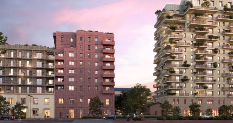 Achat / Vente appartement neuf Saint-Denis face au métro M12 (93200) - Réf. 13870