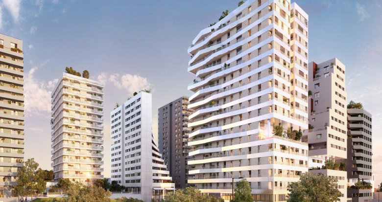 Achat / Vente appartement neuf Saint-Denis proche métros 13, 14 et RER D (93200) - Réf. 8096