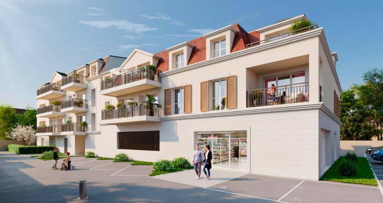Achat / Vente appartement neuf Saint-Martin-du-Tertre à 10 min en voiture du transilien H (95270) - Réf. 9047