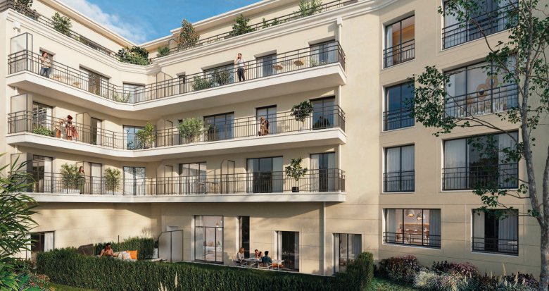 Achat / Vente appartement neuf Saint-Maur-des-Fossés à 350m de la gare RER A (94100) - Réf. 13229