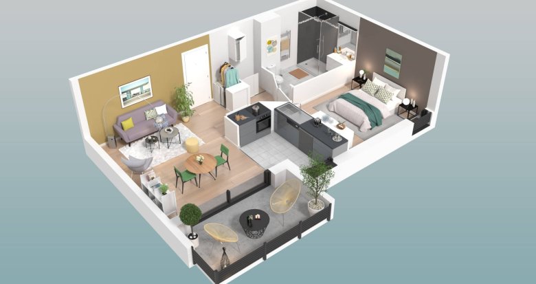 Achat / Vente appartement neuf Saint-Maur-des-Fossés au coeur du quartier La Pie (94100) - Réf. 7911