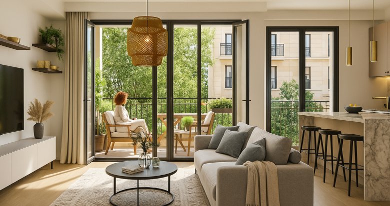 Achat / Vente appartement neuf Saint-Maur-des-Fossés centre-ville à 3 min à pied du RER A (94100) - Réf. 13349