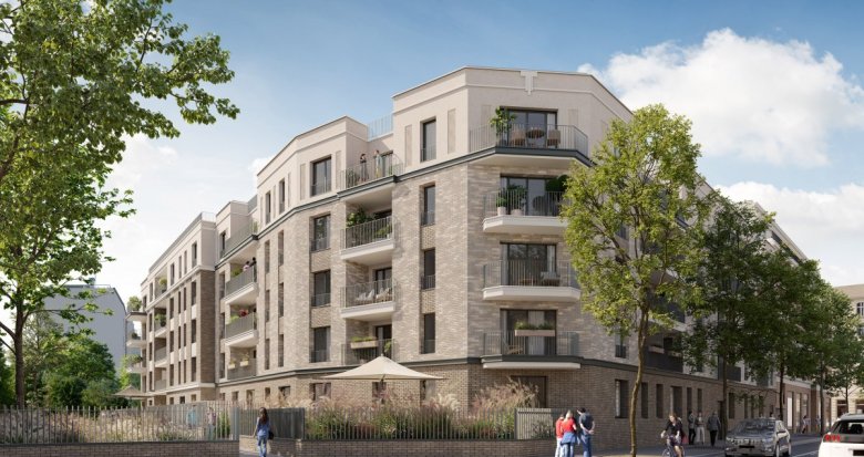 Achat / Vente appartement neuf Saint-Ouen à 15 minutes à pied des métros 13, 14 et 4 (93400) - Réf. 13407