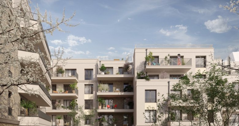 Achat / Vente appartement neuf Saint-Ouen à 15 minutes à pied des métros 13, 14 et 4 (93400) - Réf. 13407