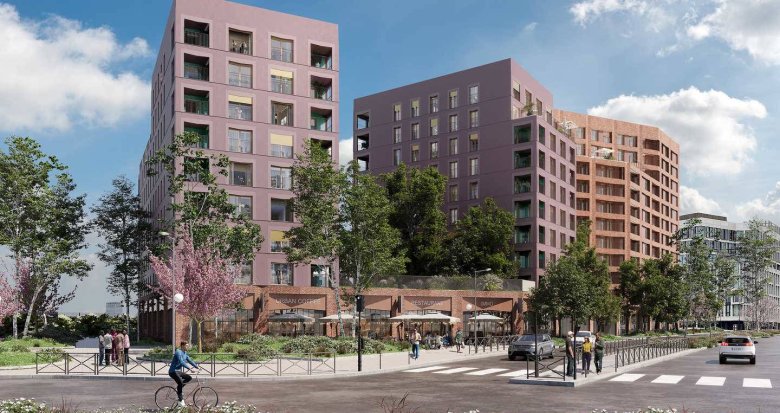Achat / Vente appartement neuf Saint-Ouen à 7 minutes à pied de la gare (93400) - Réf. 12264