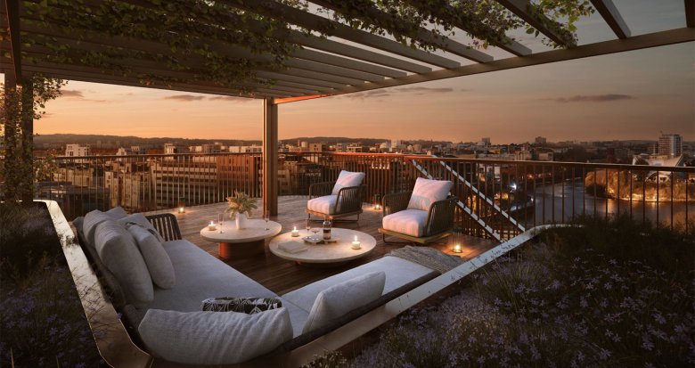 Achat / Vente appartement neuf Saint-Ouen à seulement 13 min à pied du Métro 14 et RER C (93400) - Réf. 12952