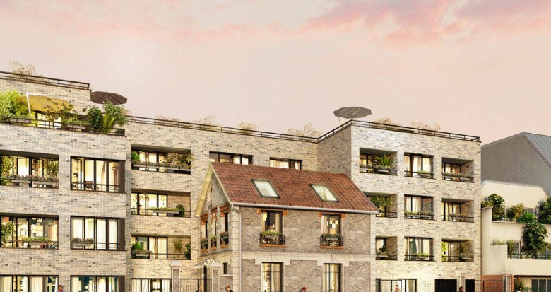 Achat / Vente appartement neuf Saint-Ouen proche métros 13 et 14 (93400) - Réf. 7198