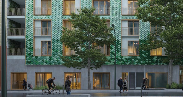 Achat / Vente appartement neuf Saint-Ouen-sur-Seine à 6 min à pied des métros 13 et 14 (93400) - Réf. 13592