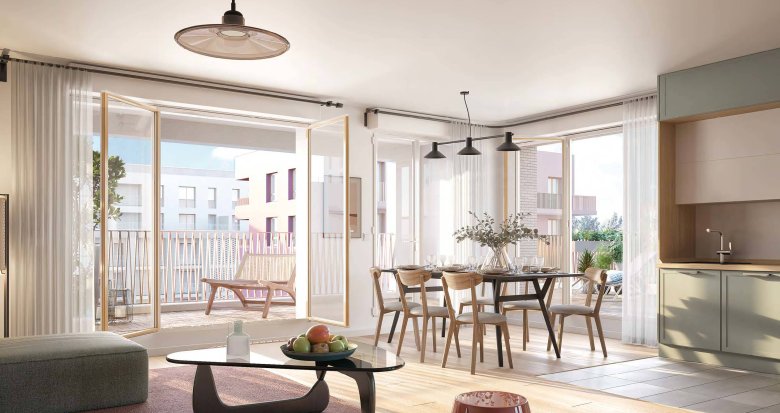 Achat / Vente appartement neuf Saint-Ouen-sur-Seine côté Docks à 10 min du métro (93400) - Réf. 7641