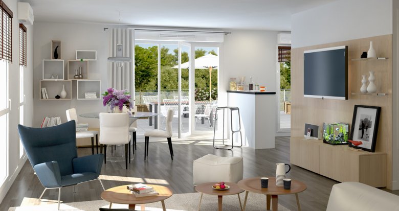 Achat / Vente appartement neuf Saint-Soupplets au coeur d'un éco-quartier (77165) - Réf. 1698