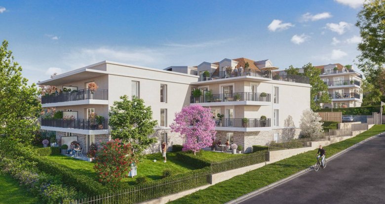 Achat / Vente appartement neuf Saint-Thibault-des- Vignes au cœur du village proche bus (77400) - Réf. 12389