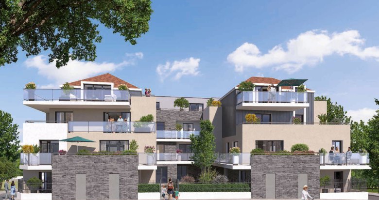 Achat / Vente appartement neuf Saint-Thibault-des-Vignes proche commerces et commodités (77400) - Réf. 7814