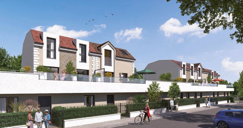 Achat / Vente appartement neuf Saint-Thibault-des-Vignes proche commerces et commodités (77400) - Réf. 7814