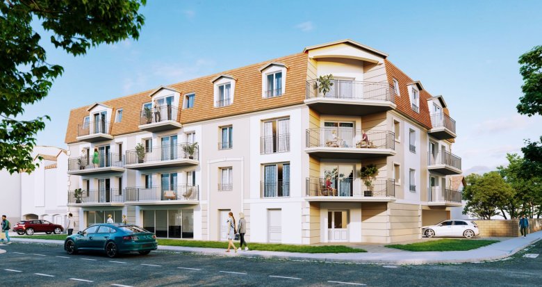Achat / Vente appartement neuf Sainte-Geneviève-des-Bois LMNP à 10 min du RER C (91700) - Réf. 9618