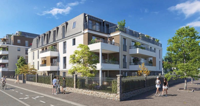 Achat / Vente appartement neuf Sartrouville à 10 min en voiture du RER A et Transilien J (78500) - Réf. 12320