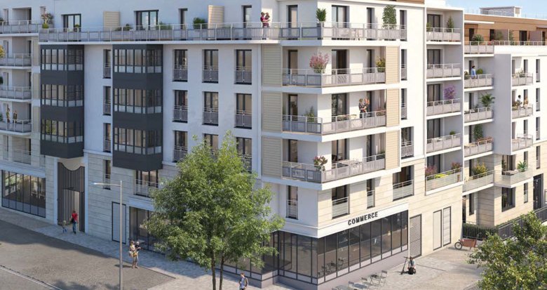 Achat / Vente appartement neuf Sartrouville à 650 m RER A et Transilien L à 10 min de la Défense (78500) - Réf. 13325