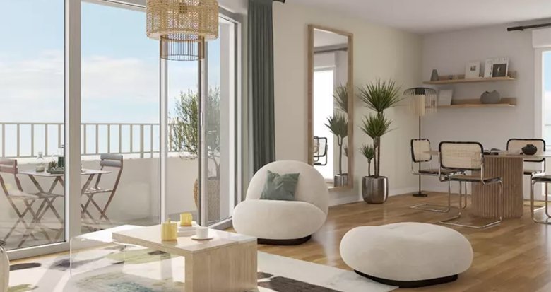 Achat / Vente appartement neuf Stains à 3 min à vélo du RER D (93240) - Réf. 13385