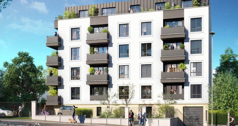 Achat / Vente appartement neuf Valenton au pied du parc Jacques Chirac (94460) - Réf. 13559