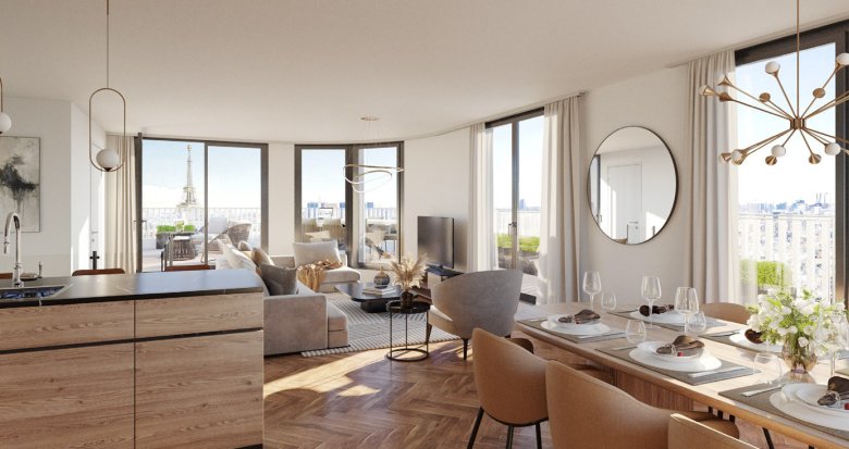 Achat / Vente appartement neuf Vanves proche du métro 12 et du tram T2 (92170) - Réf. 13556