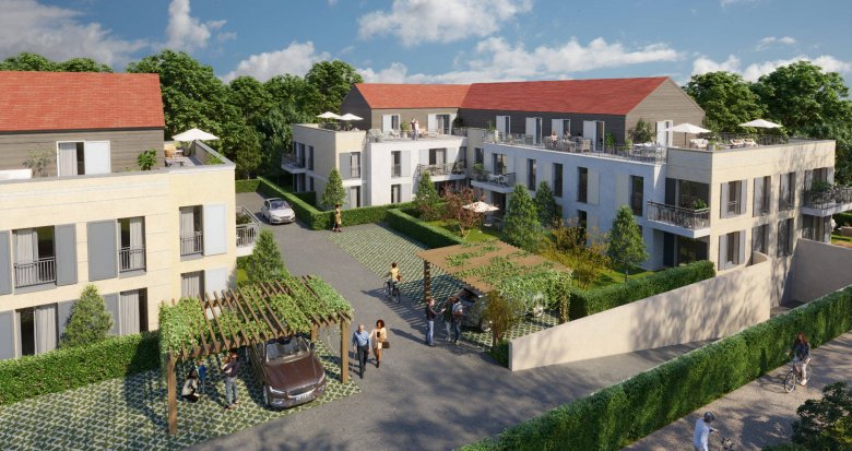 Achat / Vente appartement neuf Viarmes à 5 min en voiture de la gare et de la ligne H (95270) - Réf. 12358