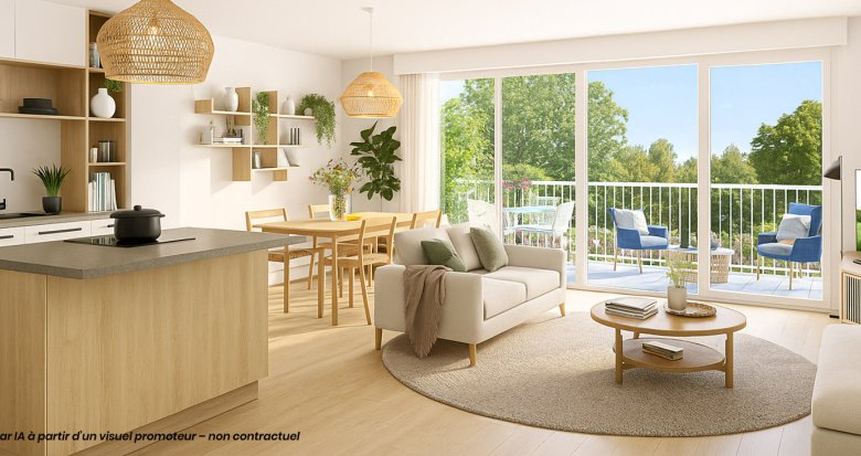 Achat / Vente appartement neuf Ville-d'Avray à 10 min à pied du centre-ville (92410) - Réf. 13611