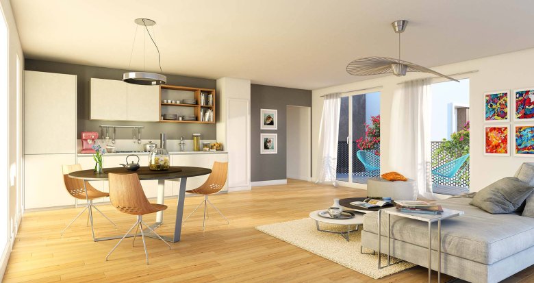 Achat / Vente appartement neuf Villejuif proche métro et tramway (94800) - Réf. 9026