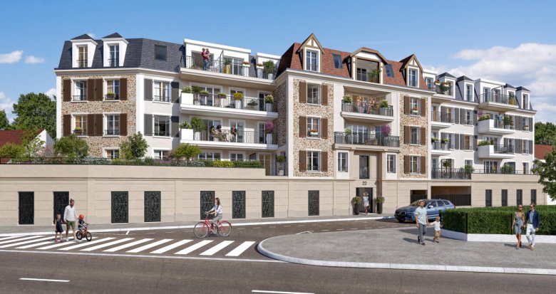 Achat / Vente appartement neuf Villeneuve-Saint-Georges quartier Triage à 900m du RER D (94190) - Réf. 8721
