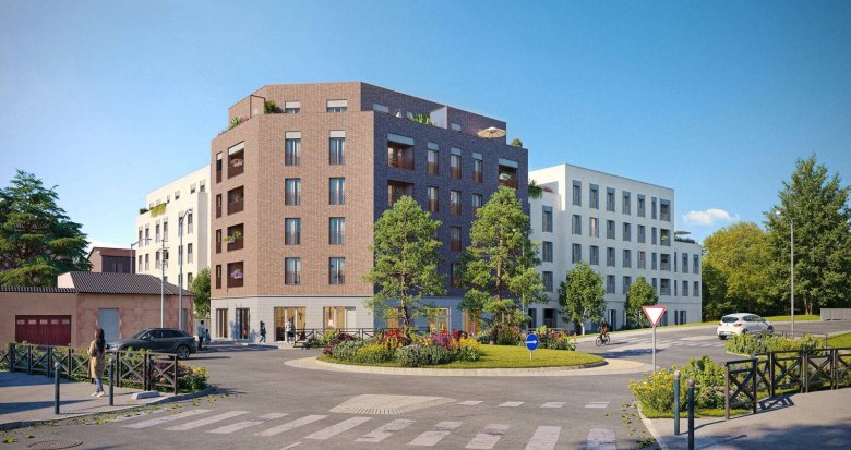 Achat / Vente appartement neuf Villetaneuse à 5 min à pied du Parc Régional de la Butte Pinson (93430) - Réf. 12316