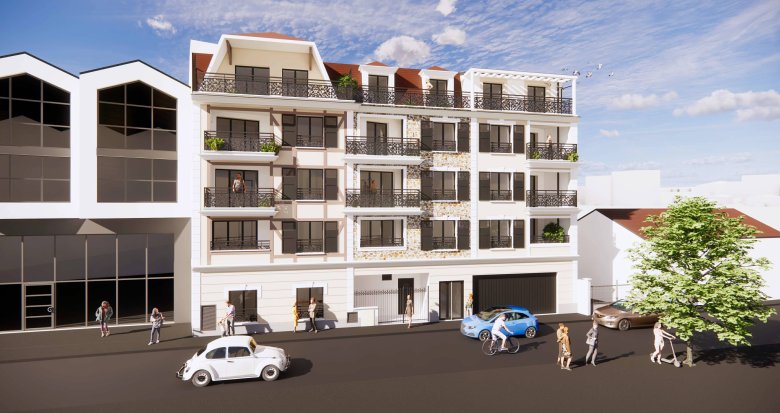 Achat / Vente appartement neuf Villiers-sur-Marne centre-ville à 200m de la gare RER E (94350) - Réf. 12771
