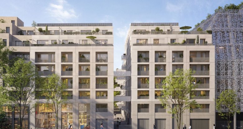 Achat / Vente appartement neuf Vitry-sur-Seine à 5 min de la gare des Ardoines (94400) - Réf. 8514