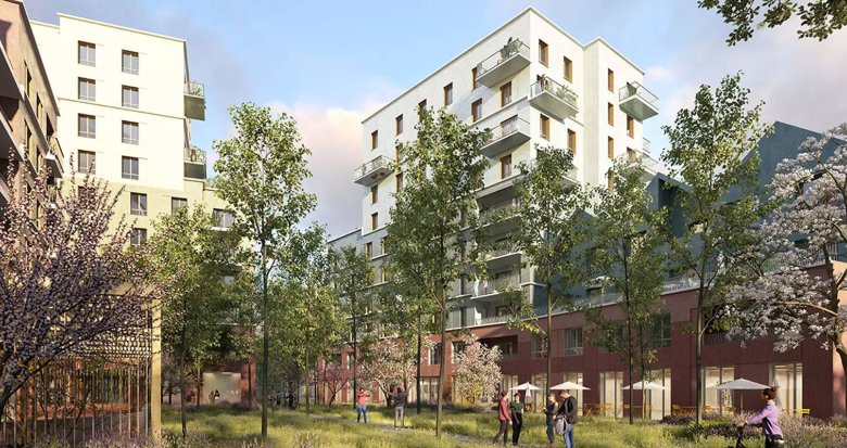 Achat / Vente appartement neuf Vitry-sur-Seine à 5 minutes du RER C (94400) - Réf. 8501