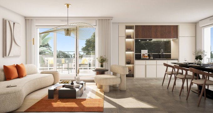 Achat / Vente appartement neuf Cesson à 700m de la gare de Cesson RER D (77240) - Réf. 12704