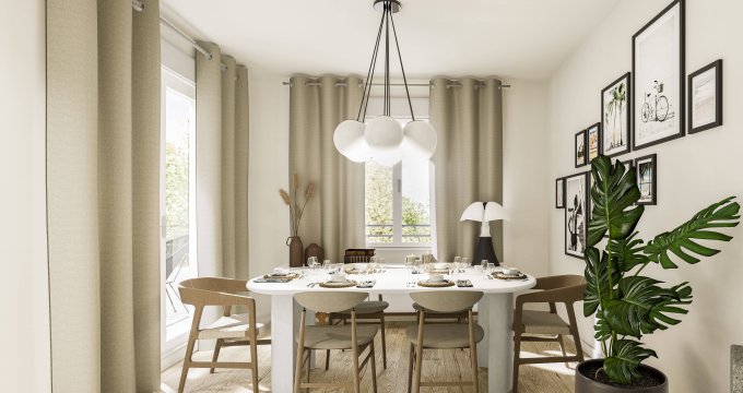 Achat / Vente appartement neuf Gentilly à 100m de la nouvelle station M14 (94250) - Réf. 12841