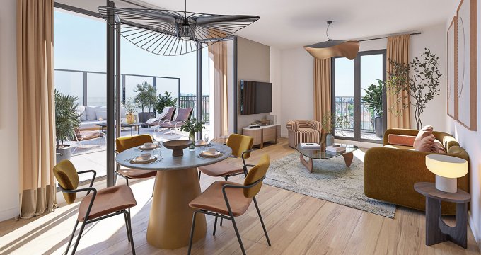 Achat / Vente appartement neuf Goussainville à 7 min à pied du RER D (95190) - Réf. 13511